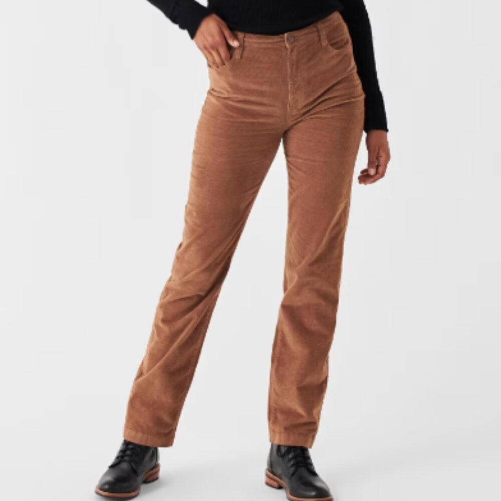 Faherty Stretch Cord Julianne Pant Size 29